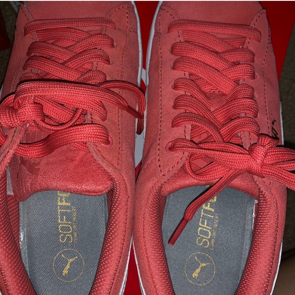 Porcelain & white pumas (worn twice) - Picture 2 of 3